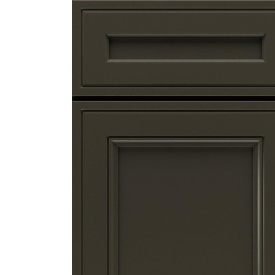 Square Forest Floor Dark Finish Square Cabinets