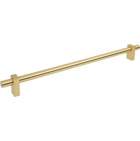 Appliance Pull Brushed Gold Brass / Gold Hardware