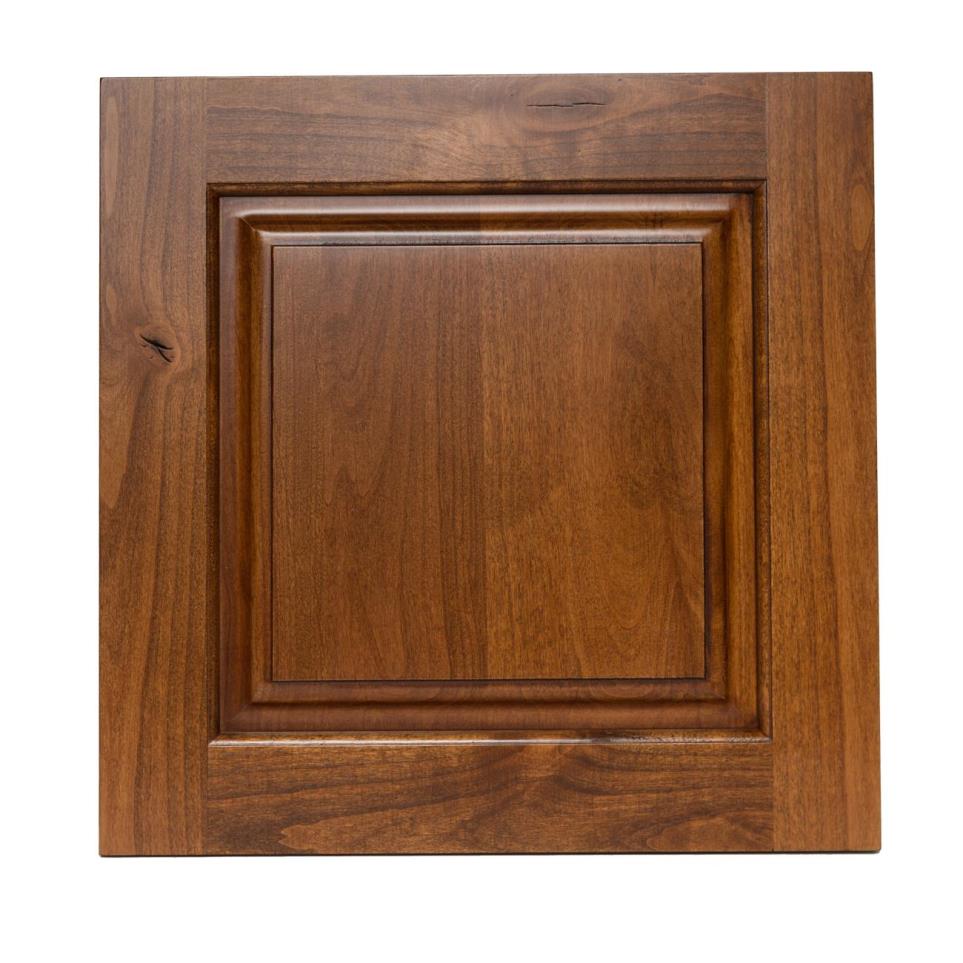 Square Brindle Medium Finish Square Cabinets