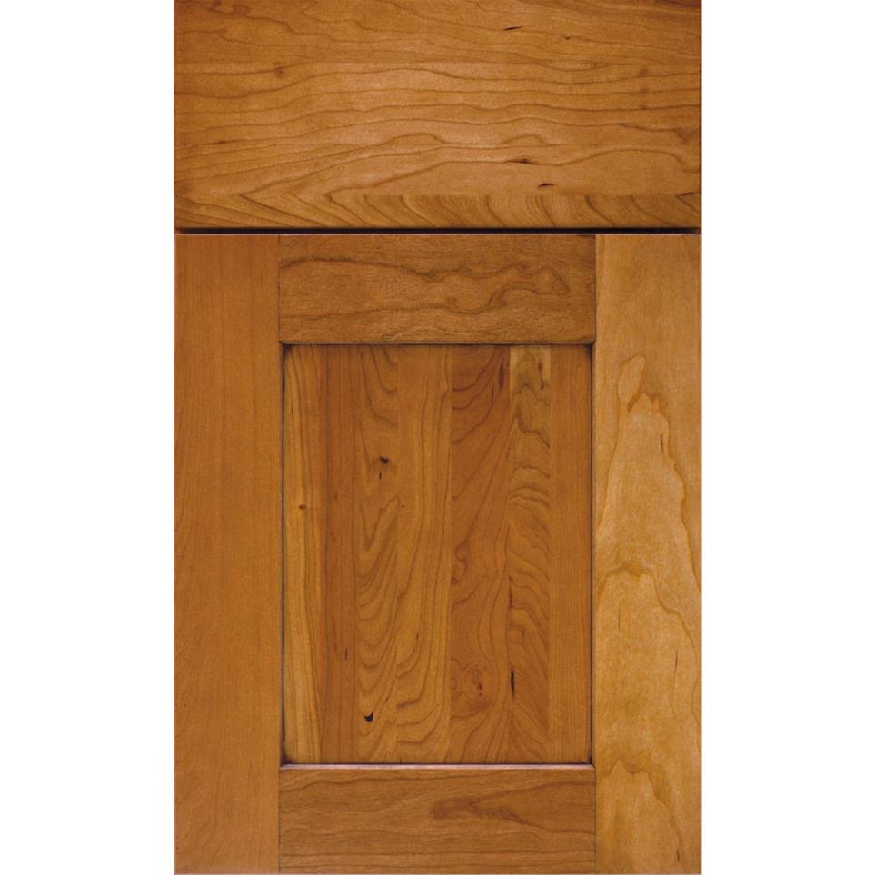 Square Palomino Medium Finish Square Cabinets