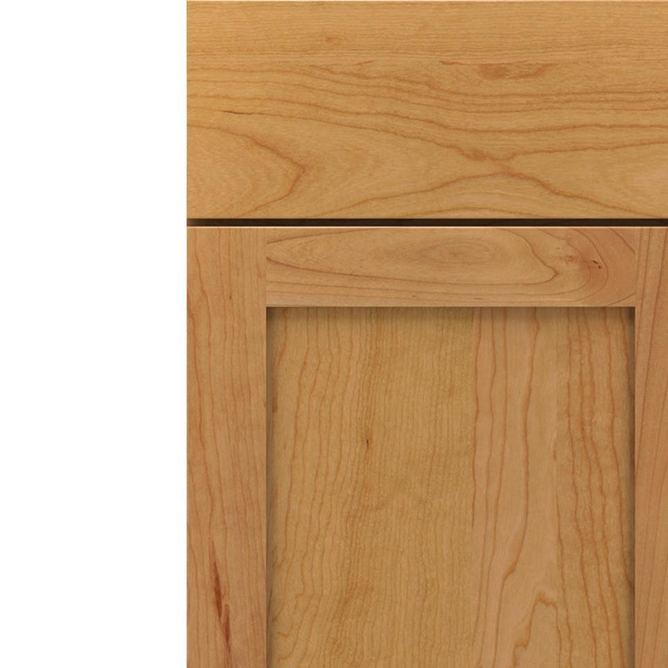 Square Natural Light Finish Square Cabinets