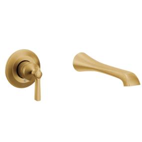 Tub Brushed Gold Brass / Gold Faucets