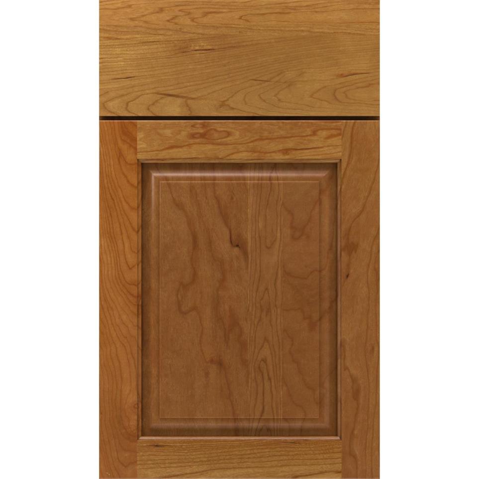 Square Rye Toasted Almond Medium Finish Square Cabinets