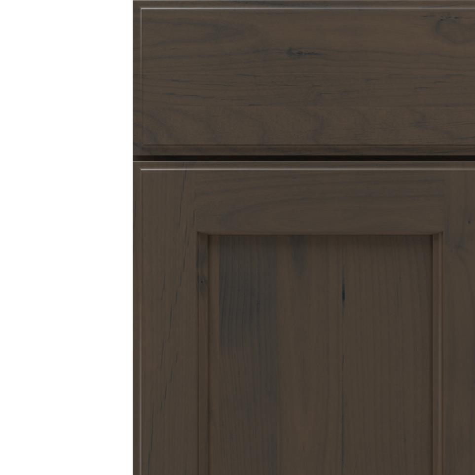 Square Boulder Dark Finish Square Cabinets