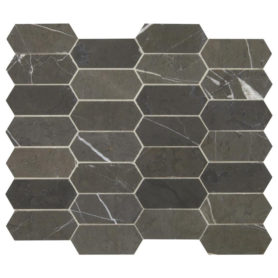 Mosaic Antico Scuro Honed Black Tile