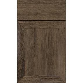 Square Buckskin Roan Dark Finish Square Cabinets