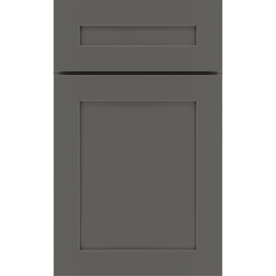 5 Piece Graphite Paint - Grey 5 Piece Cabinets