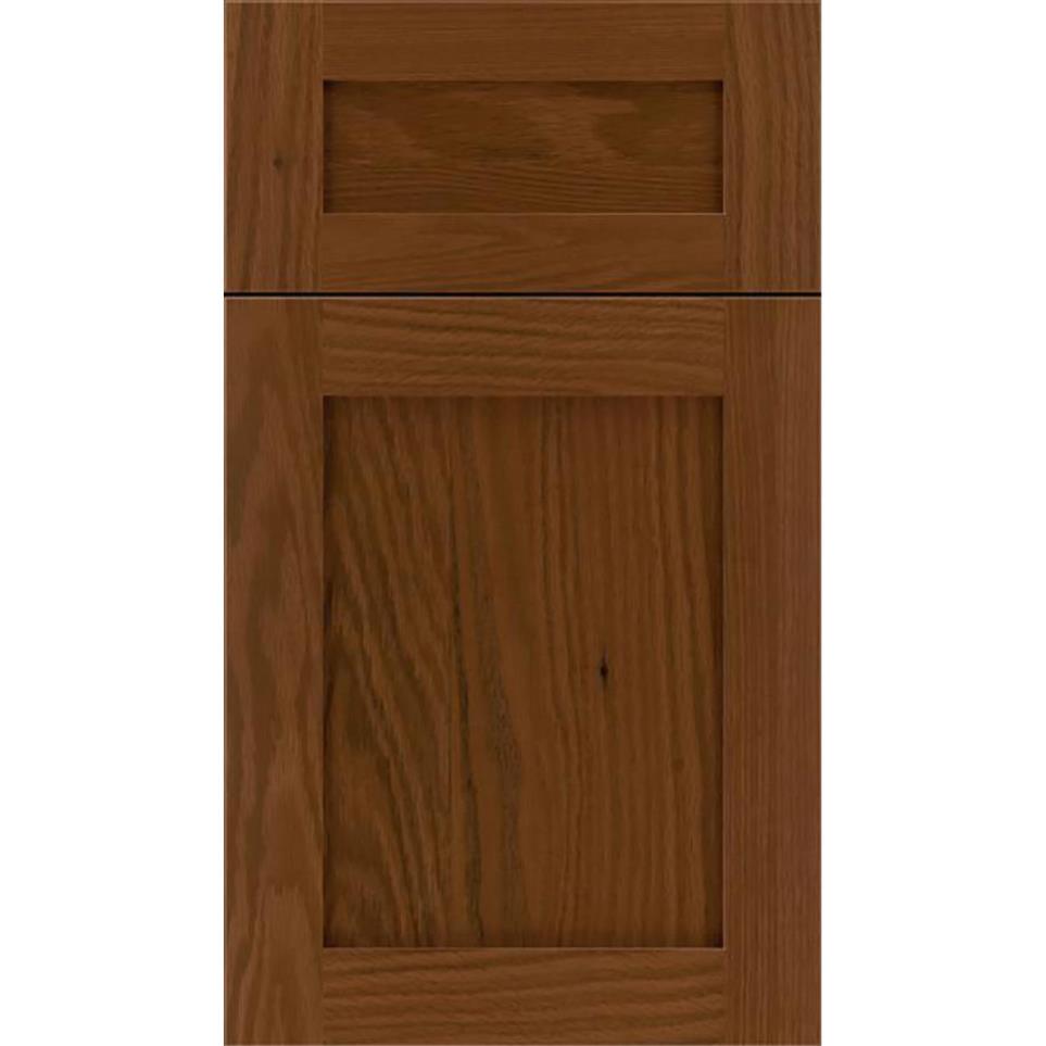 5 Piece Sienna Medium Finish 5 Piece Cabinets