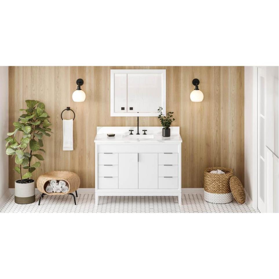 Base with Sink Top White White Vanities