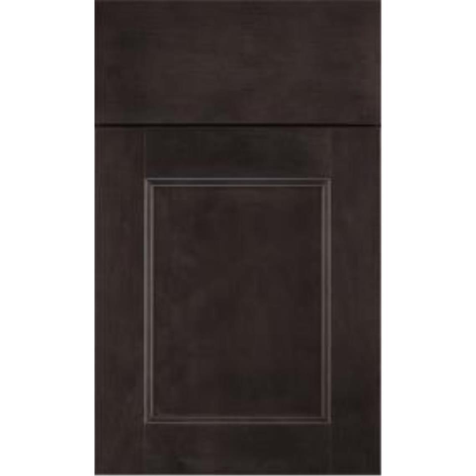 Square Storm Dark Finish Square Cabinets