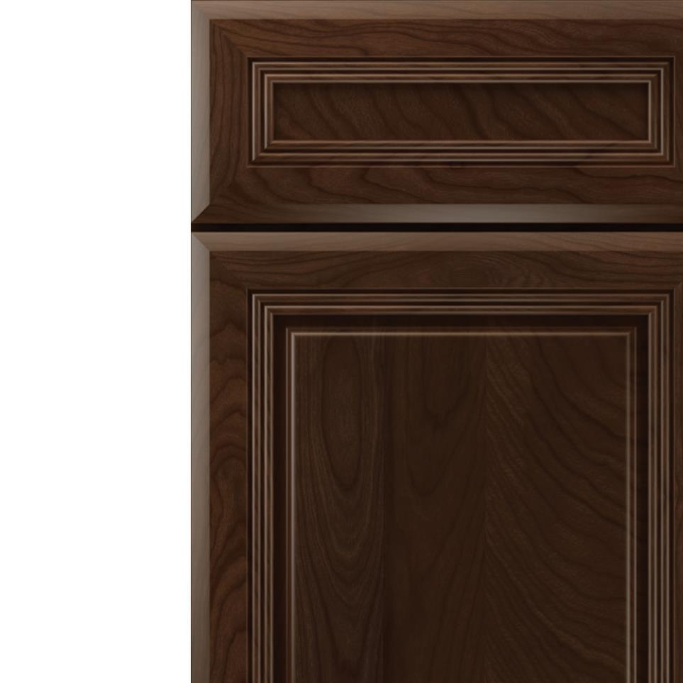 5 Piece Rodeo Dark Finish 5 Piece Cabinets