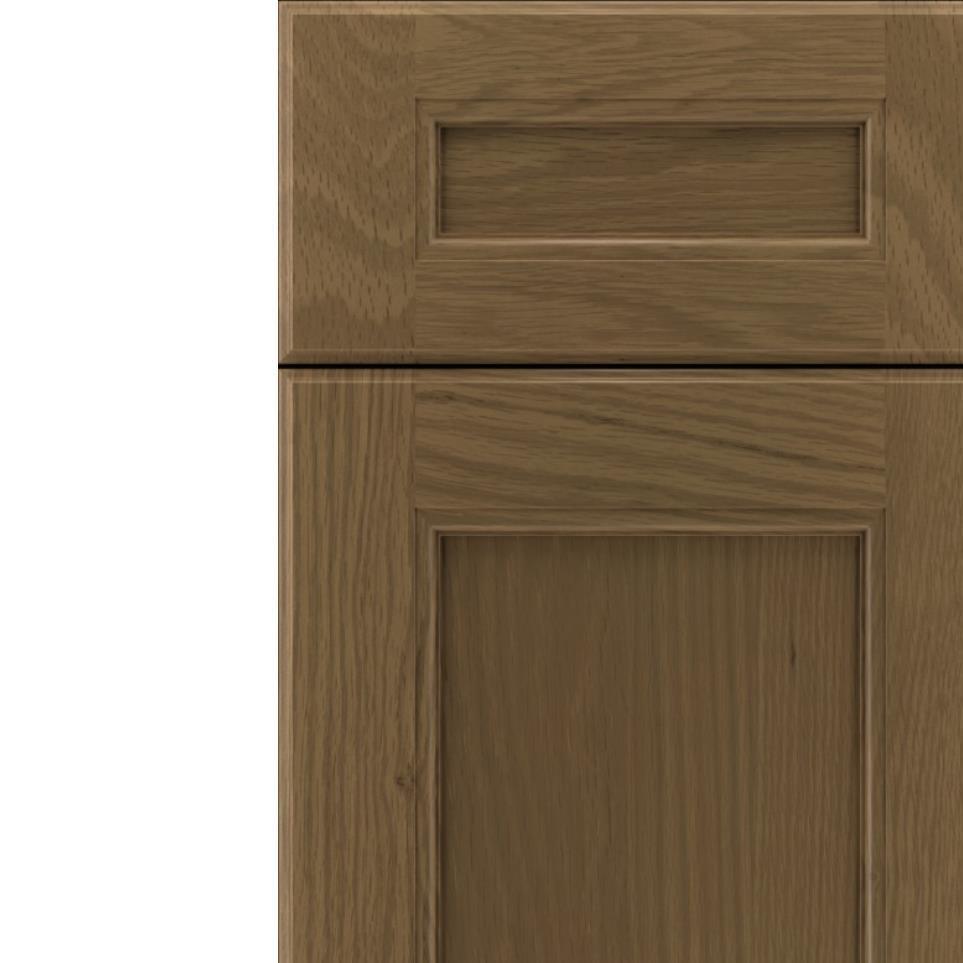 5 Piece Frappe Medium Finish 5 Piece Cabinets