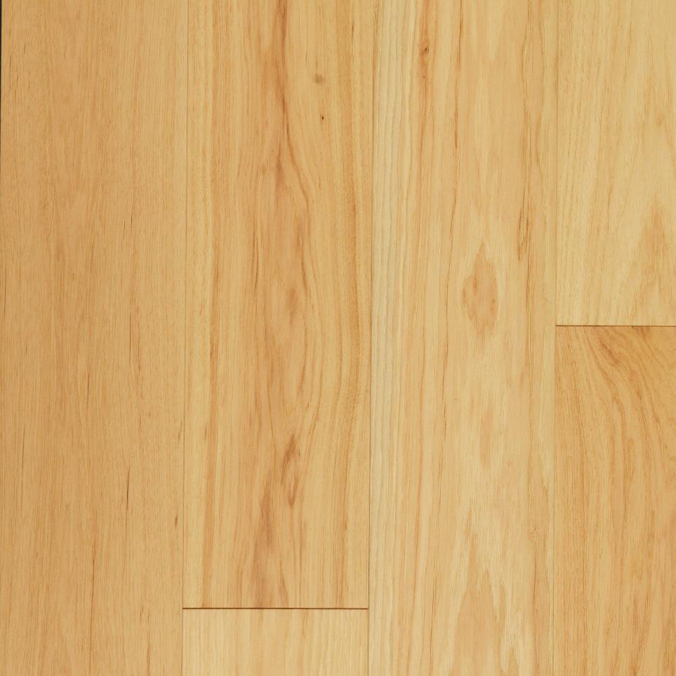 Plank Natural Hickory Light Finish Hardwood