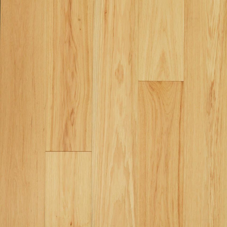 Plank Natural Hickory Light Finish Hardwood