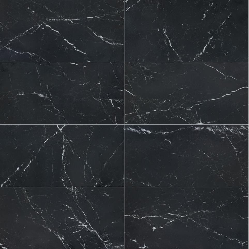 Daltile Anthracite Matte 24"x48" Ceramic Floor Tile Tile Anthracite Matte Black Tile