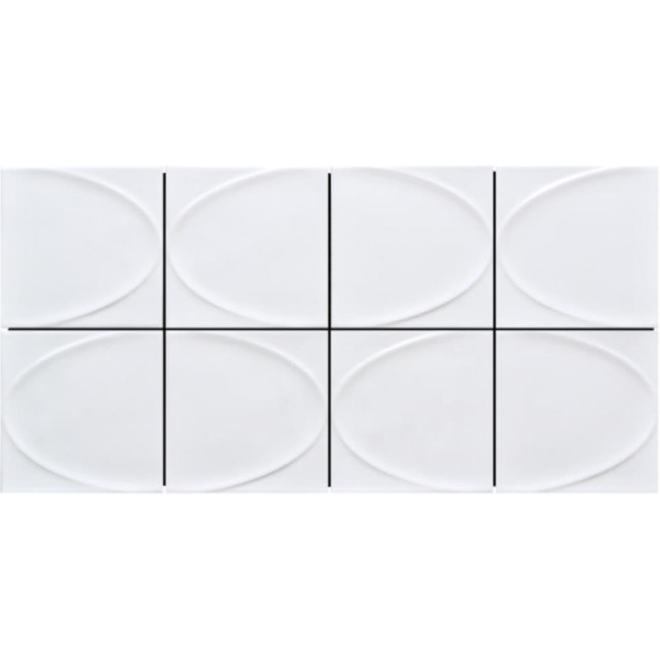 Mosaic White White Tile