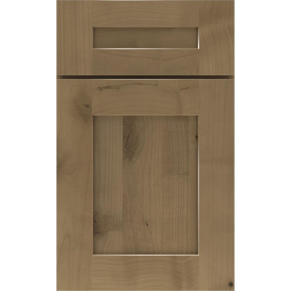 5 Piece Buckskin Medium Finish 5 Piece Cabinets