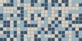 Mosaic Berry Blend Matte Blue Tile