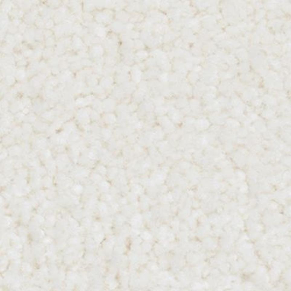 Textured Saxony Cashmere White Carpet