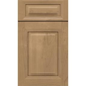 Square Gunny Medium Finish Square Cabinets