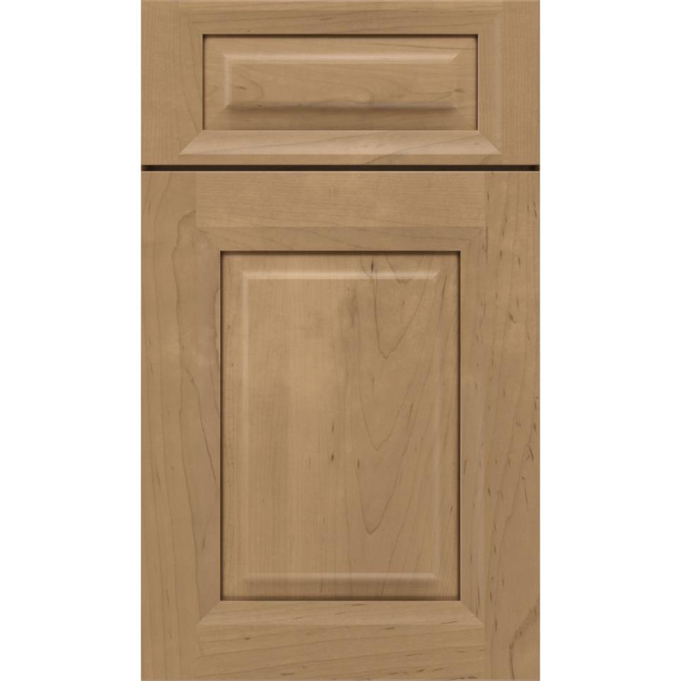 Square Gunny Medium Finish Square Cabinets