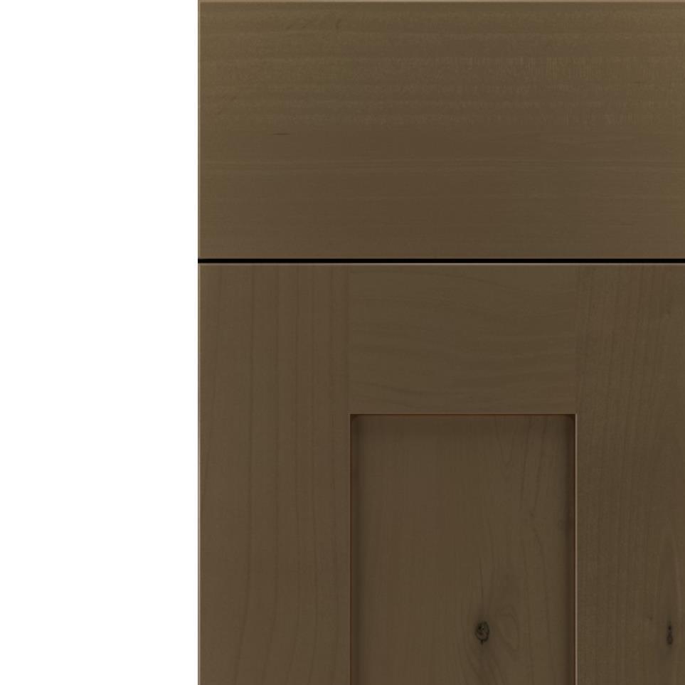 Square Cortado Mocha Glaze Glaze - Stain Square Cabinets