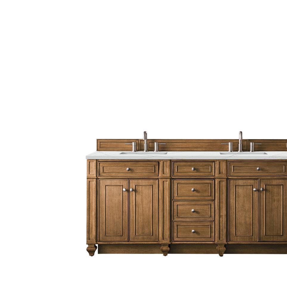 Base with Sink Top Saddle Brown Medium Finish Vanities