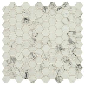 Mosaic Posh Resort Matte White Tile