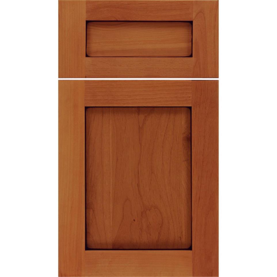 Square Ginger Mocha Glaze Glaze - Stain Square Cabinets