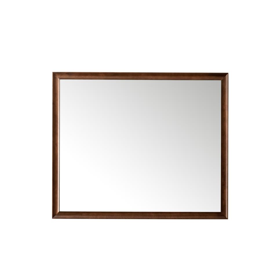 Mirrors Mid-Century Walnut Brown Mirrors and Medicine Cabinets