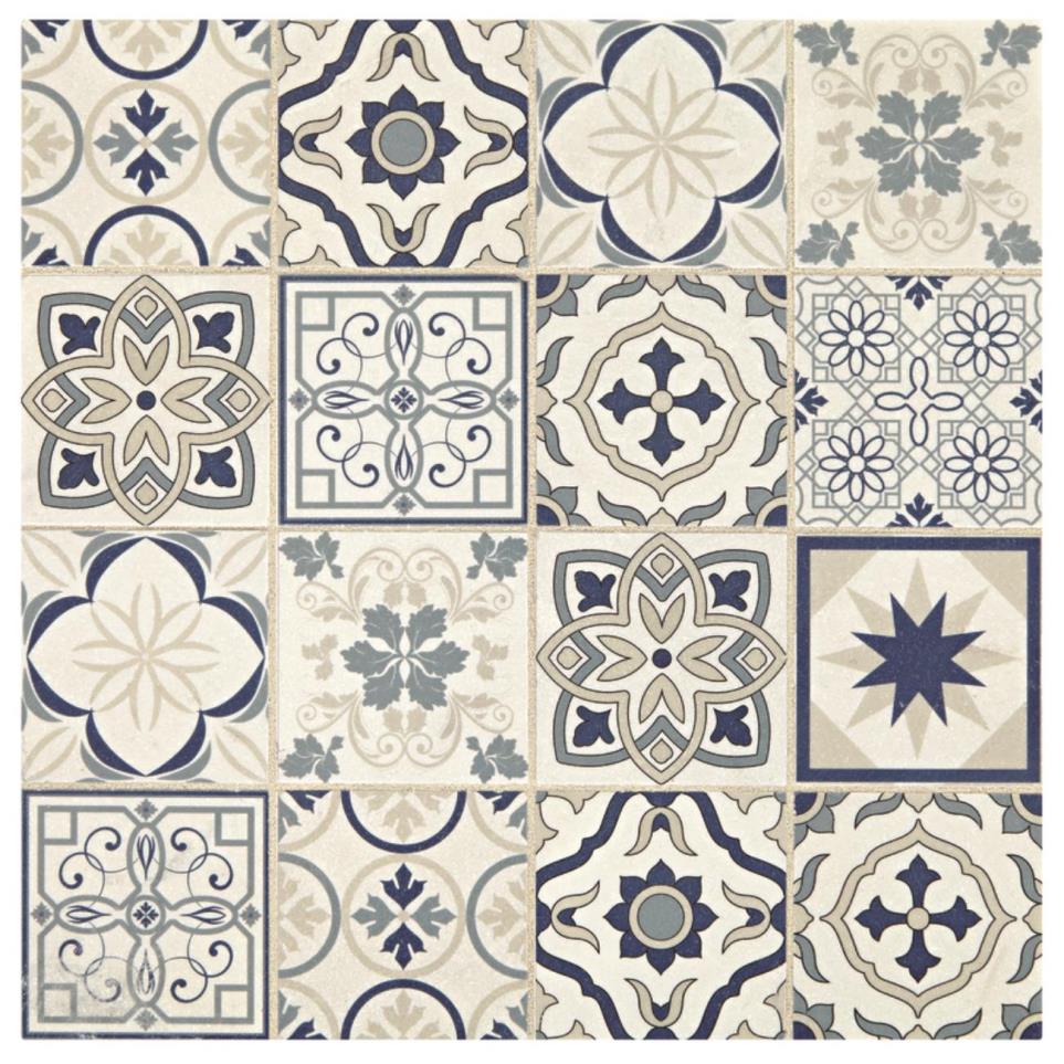Mosaic Mindful Sequence Honed Beige/Tan Tile