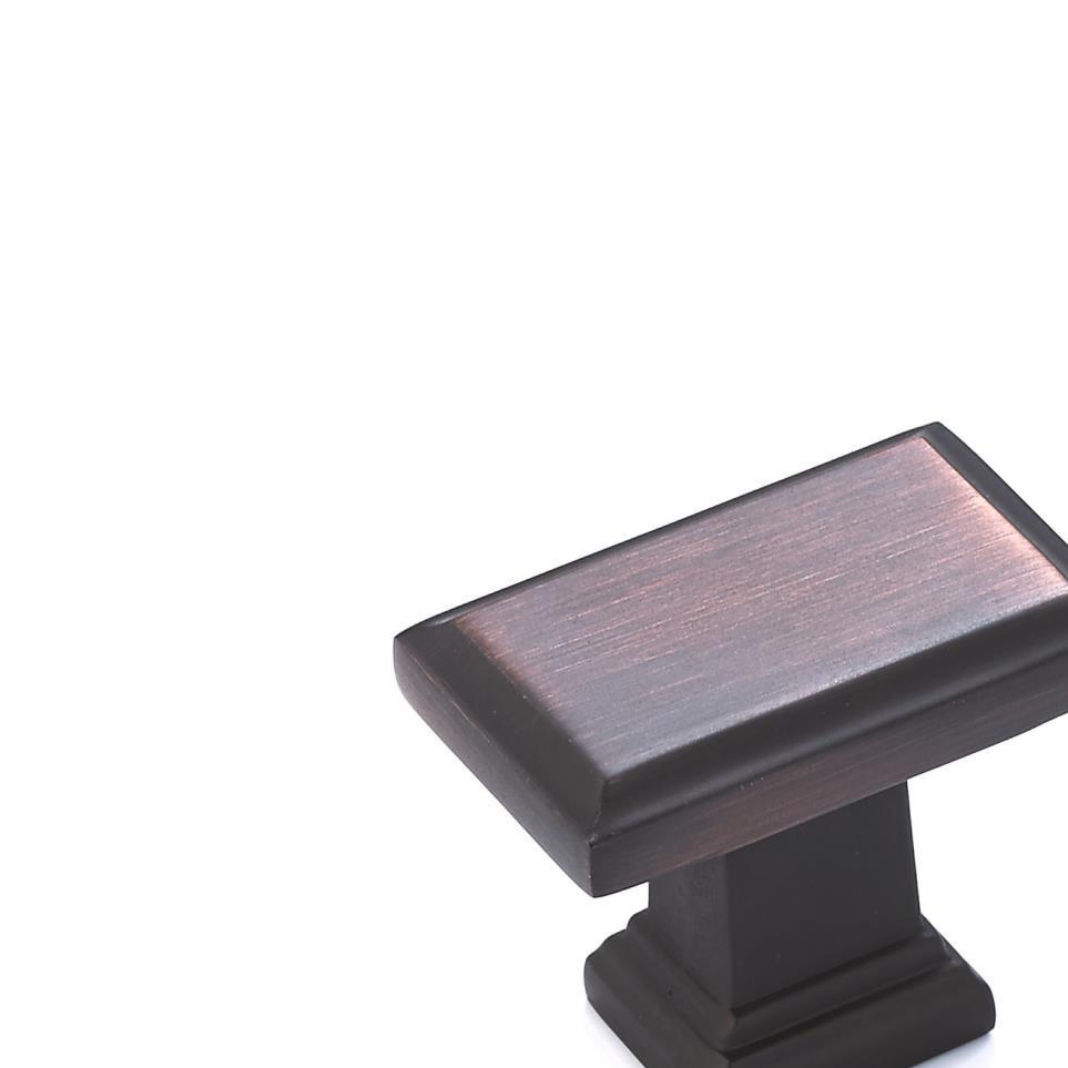 Knob Brushed Oil-Rubbed Bronze Bronze Knobs