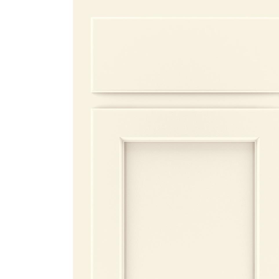 Square Coconut Paint - White Square Cabinets