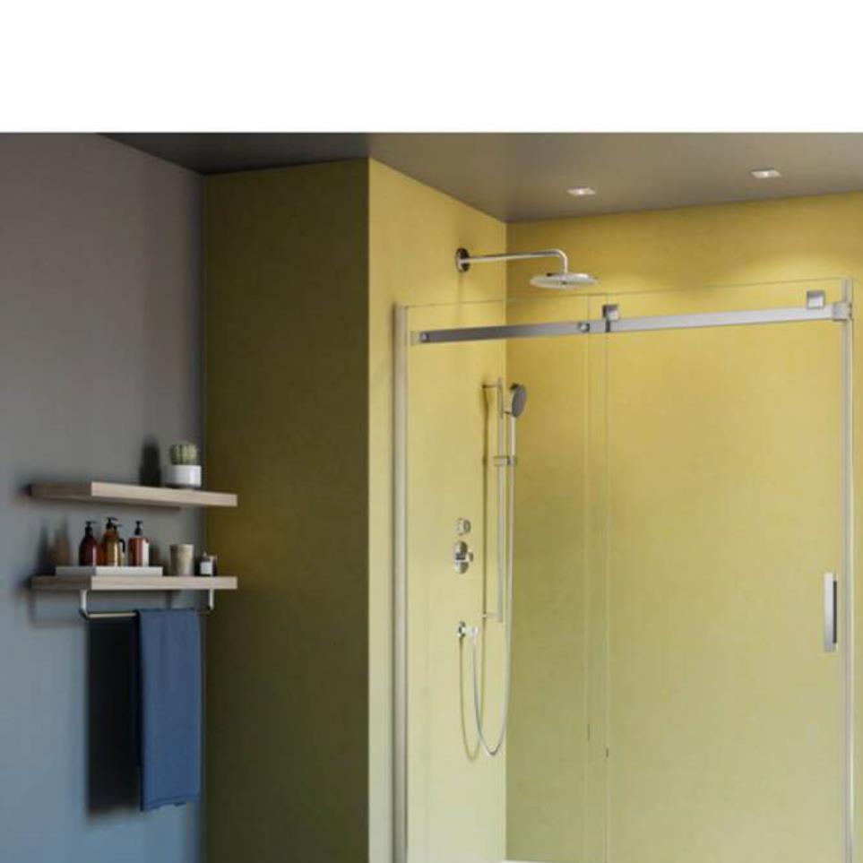 Door Brushed Nickel Nickel Showers