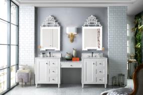 Base with Sink Top Bright White  Vanities