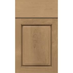 Square Buckskin Medium Finish Square Cabinets