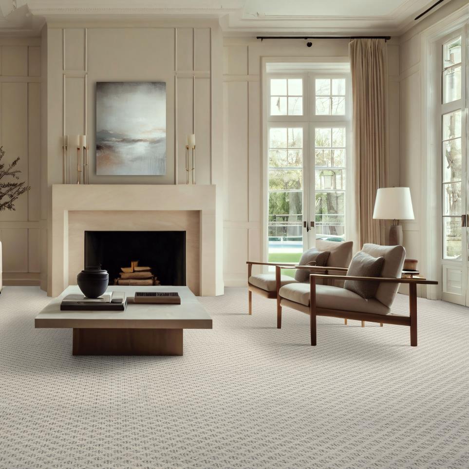 Pattern Warm Biscuit Brown Carpet