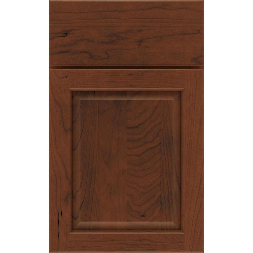 Square Tundra Dark Finish Square Cabinets