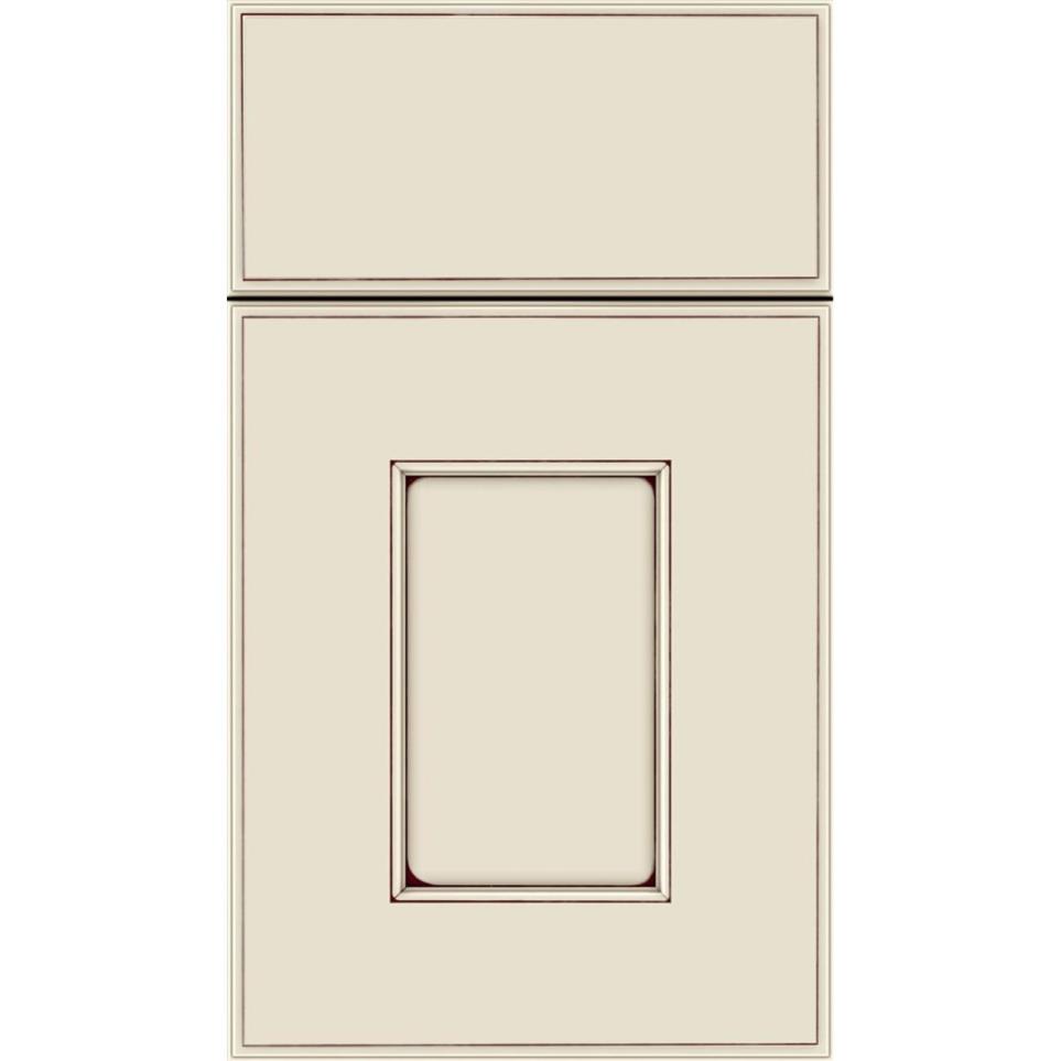 Square Seashell Mocha Glaze Glaze - Paint Square Cabinets