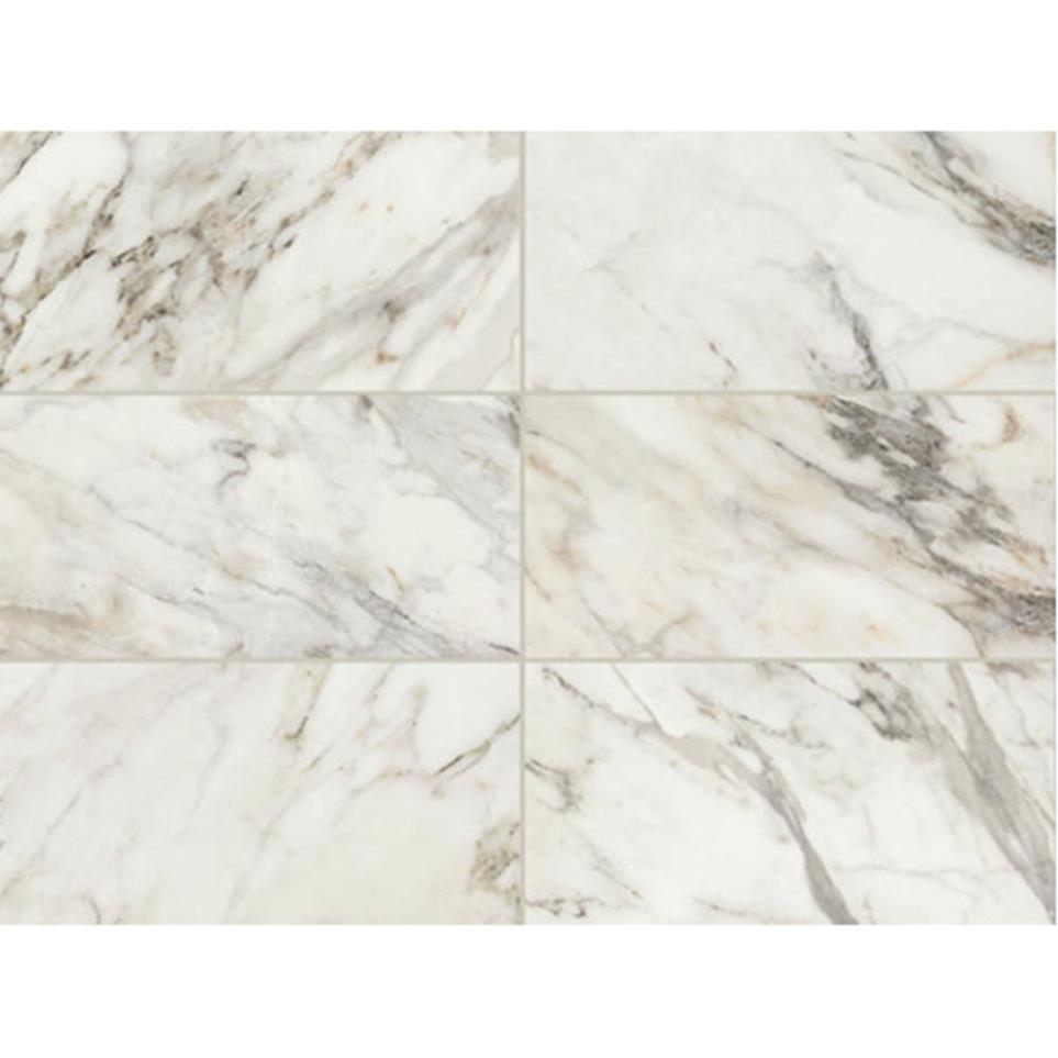 Marazzi Cafe Polished 24"x48" Ceramic Floor Tile Tile Cafe Polished White Tile