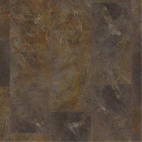 Tile Plank Slate Copper Brown Vinyl