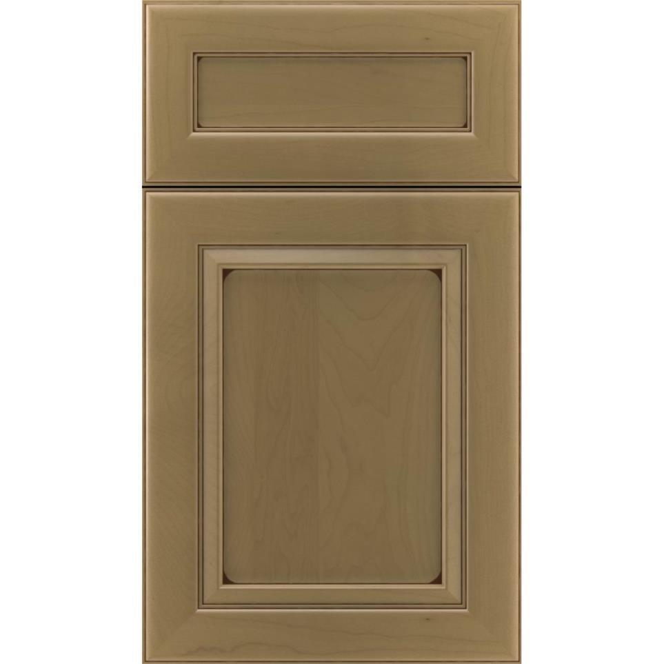 Square Frappe Mocha Glaze Glaze - Stain Square Cabinets