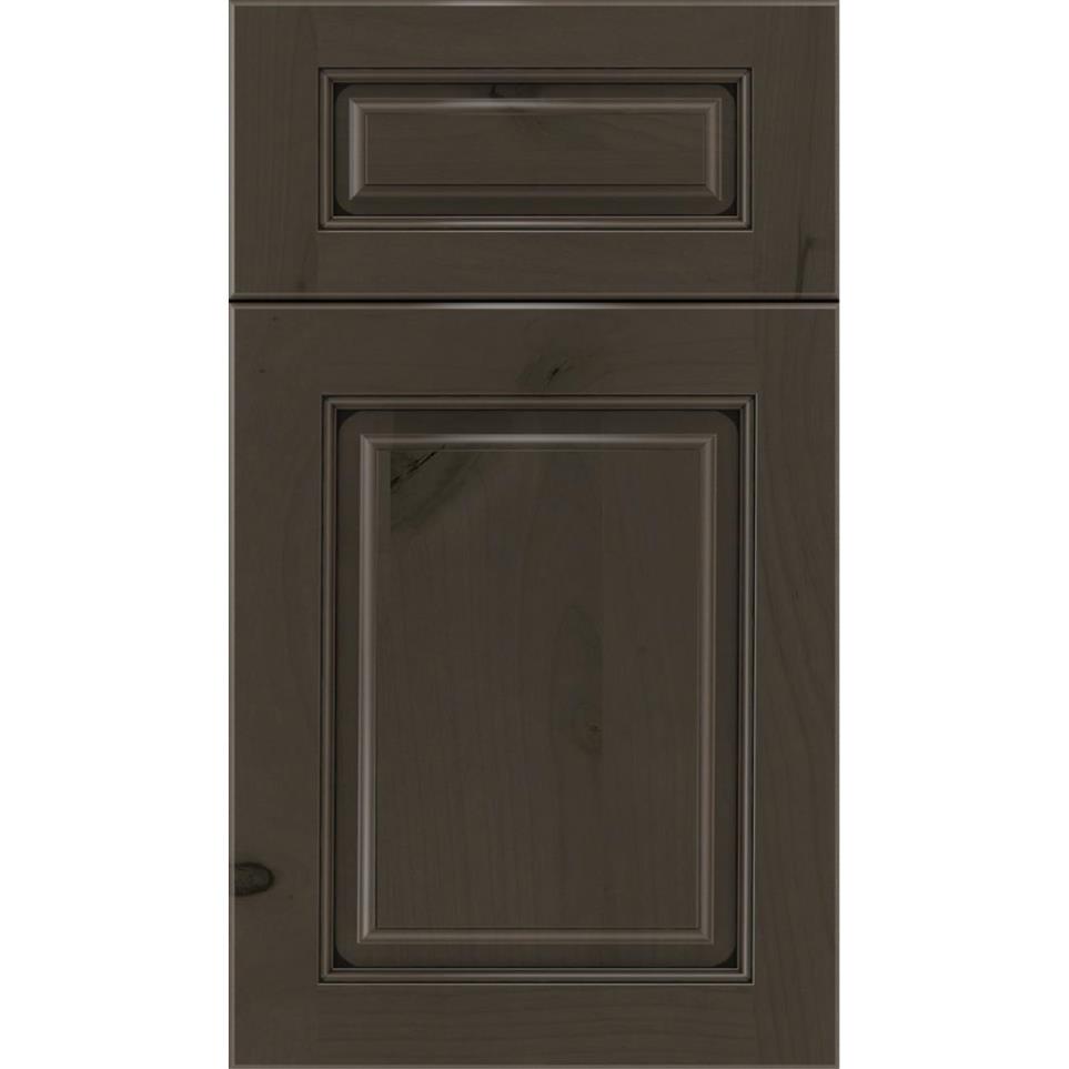 Square Thunder Black Glaze Glaze - Stain Square Cabinets