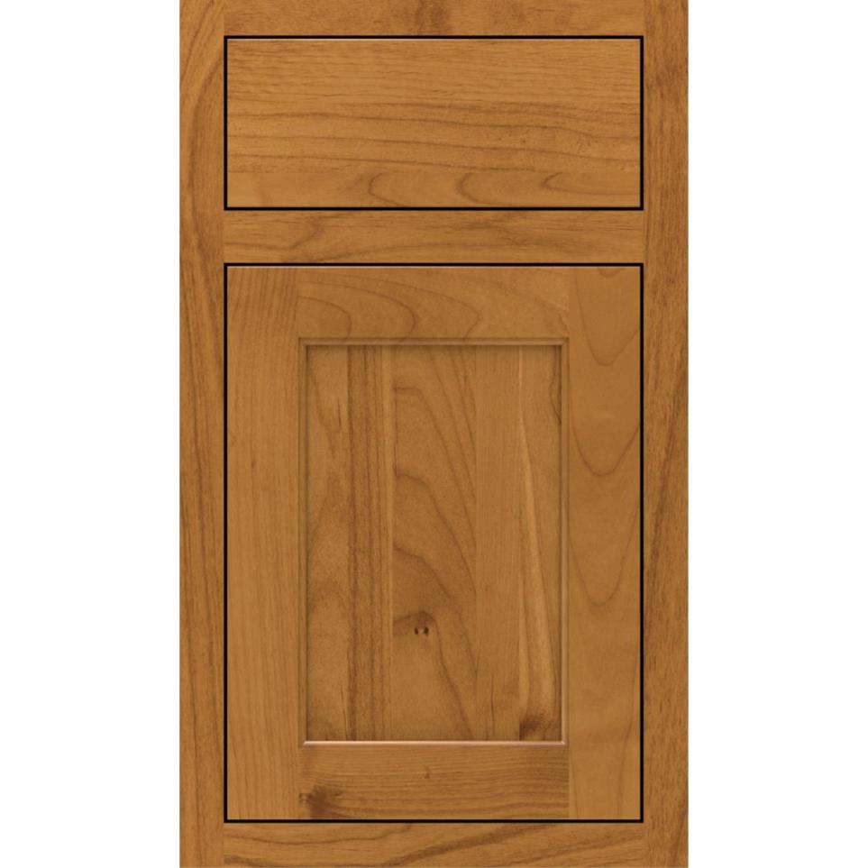 Square Wheatfield Light Finish Square Cabinets