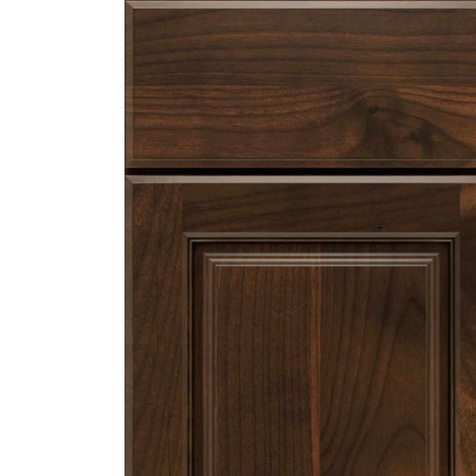 Square Black Forest Glaze - Stain Square Cabinets