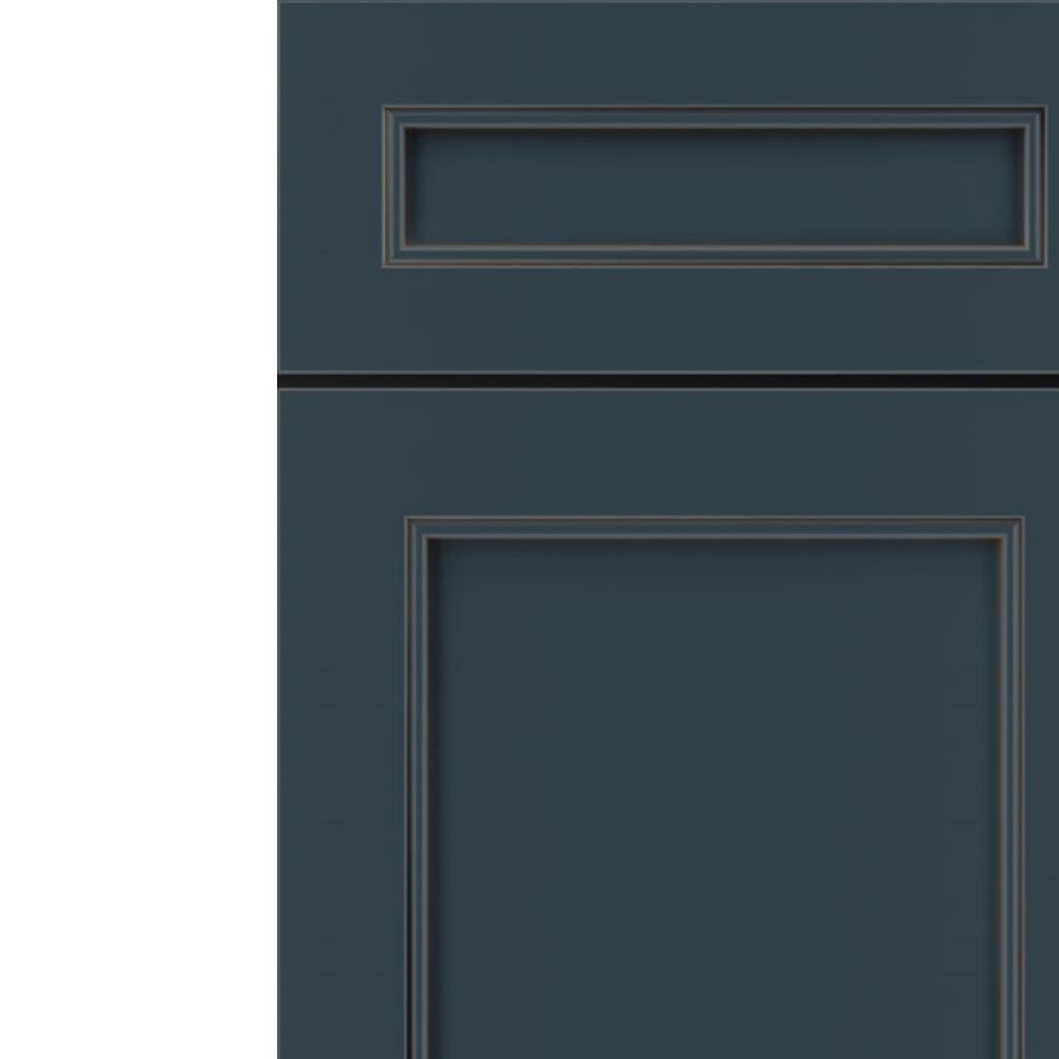 5 Piece Maritime Amaretto Creme Glaze - Paint 5 Piece Cabinets