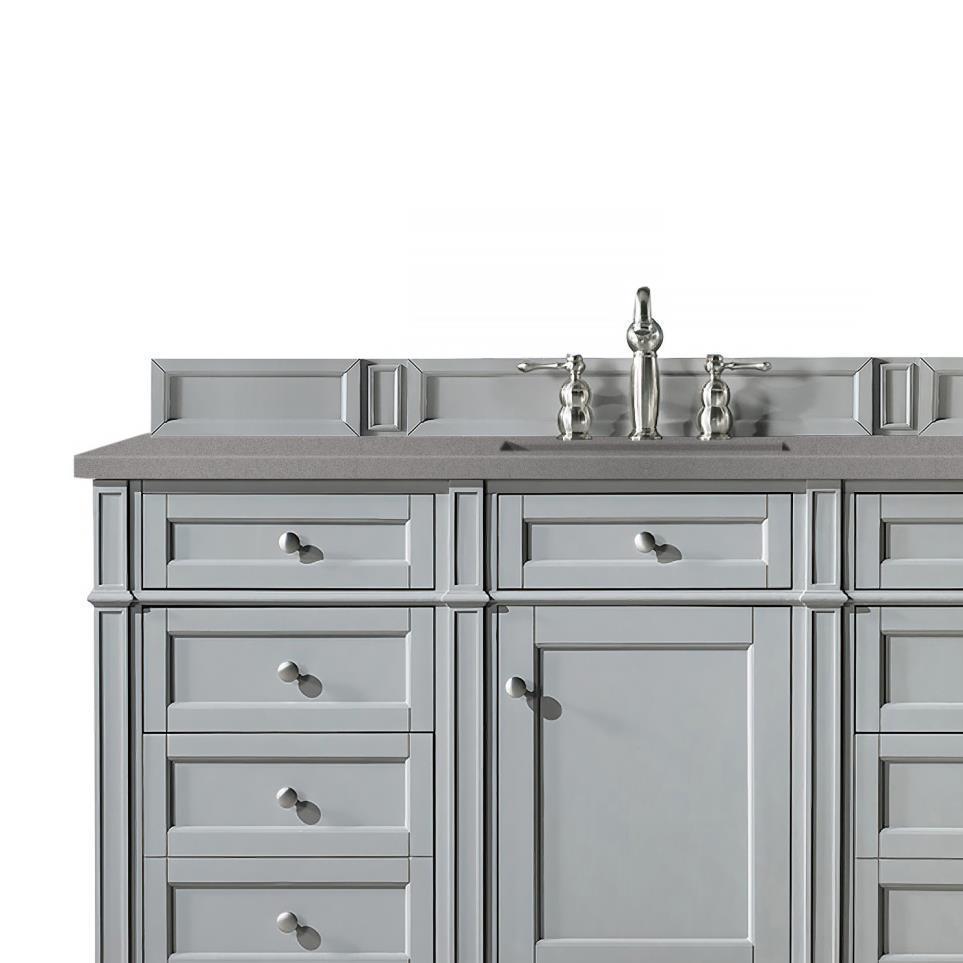 Base with Sink Top Urban Gray Grey / Black Vanities