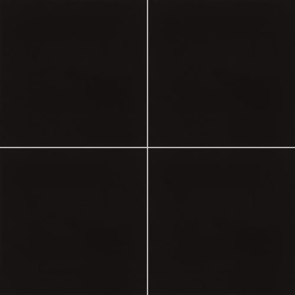 Tile Black Matte Black Tile