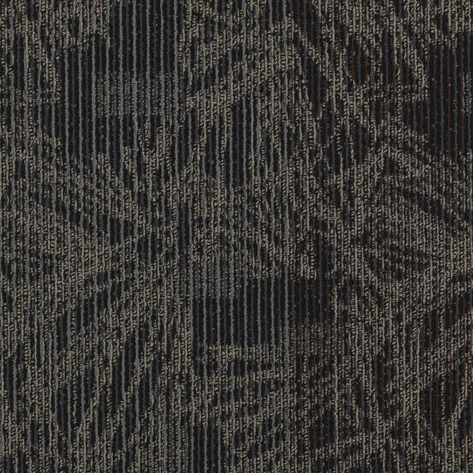 Pattern Dominion Black Carpet Tile