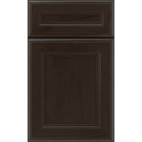 Square Derby Dark Finish Square Cabinets